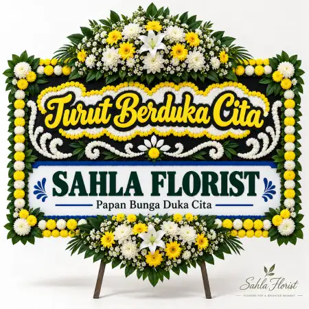 Papan Bunga Duka Supiori